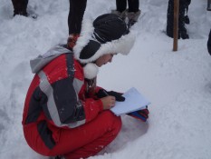 Дослідження структури снігового покрову